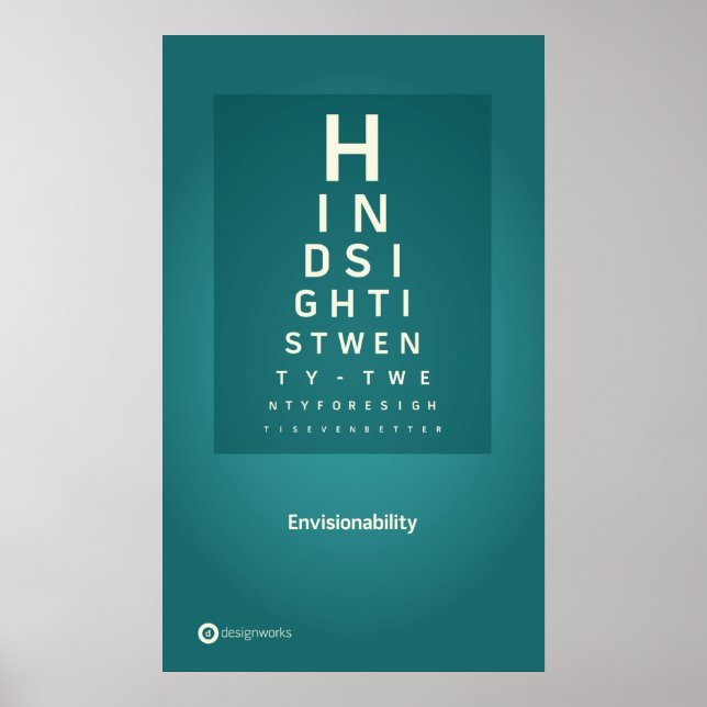 Poster de visionabilidade de 18" x 30" (Frente)