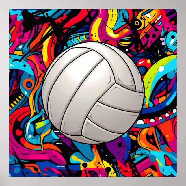 Poster de Voleibol (Frente)