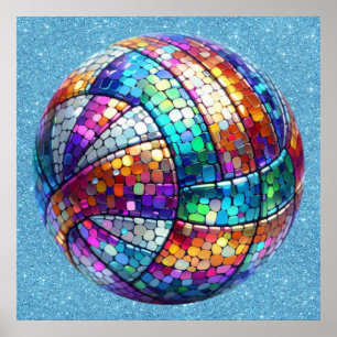 Poster de Voleibol Disco