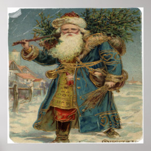 Poster De volta à Arte Antiga. Natal com Papai Noel