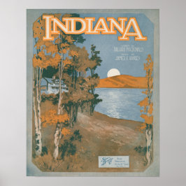 Póster De Volta A Casa Em Indiana