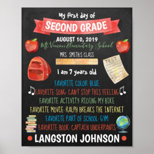 Poster De volta à escola