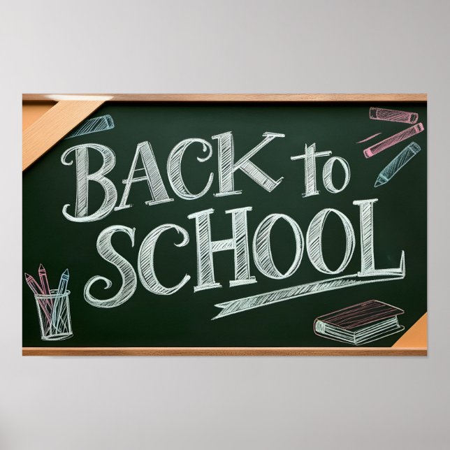 Poster De volta à escola (Frente)