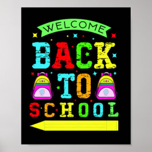 Poster De Volta À Escola 2024
