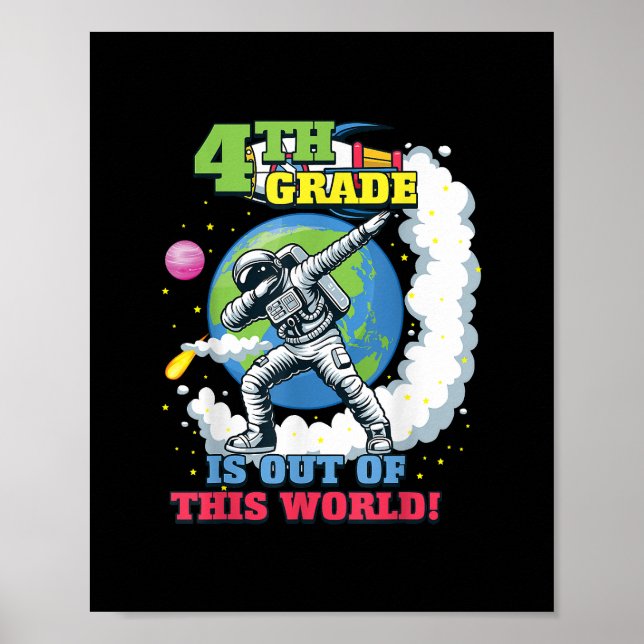 Poster De volta à Escola 4º Espaço Fora deste Mundo (Frente)