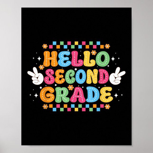 Poster De Volta À Escola, Alô, segundo De 2º Grau B (Frente)