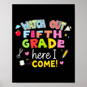 Poster De Volta À Escola Assista No Quinto Ano Aqui Eu Vi