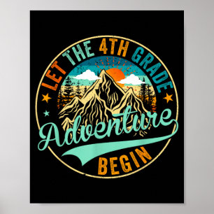 Poster De volta à escola, comece a aventura da 4ª série