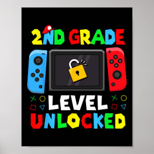 Poster De Volta à Escola Nível 2ª Série Desbloqueado Game