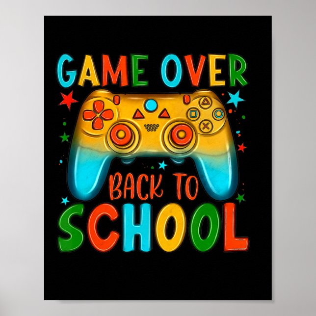 Poster De Volta Ao Jogo Da Diversão Escolar Sobre O Profe (Frente)
