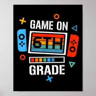 Poster De Volta Ao Jogo Da Escola Em Crianças Engraçadas
