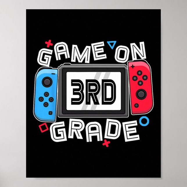 Poster De Volta Ao Jogo Da Escola No 3º Ano De Jogo De Jo (Frente)
