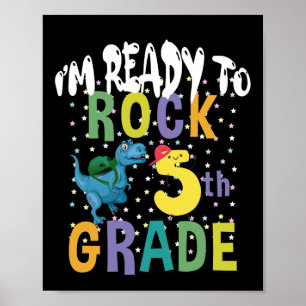 Poster De Volta às Aulas Estou Pronto Para Balançar 5ª Sé
