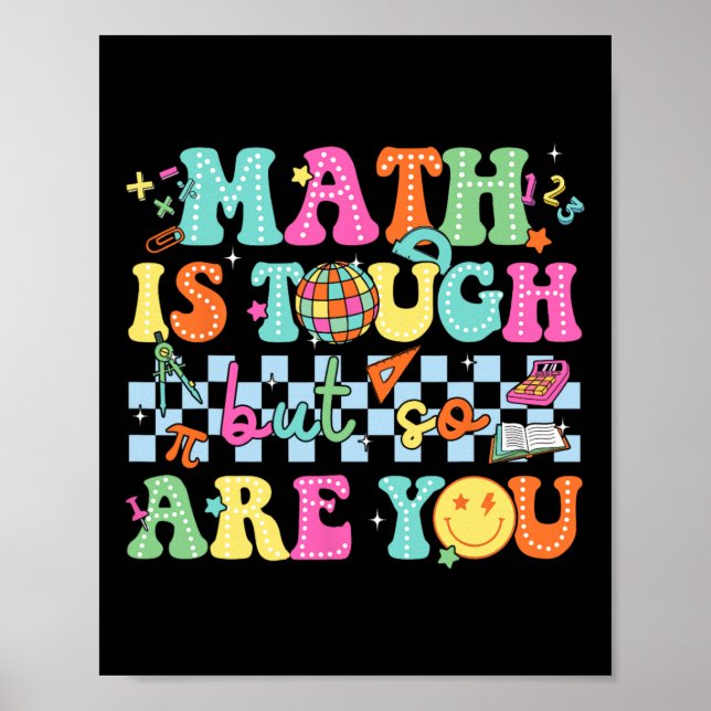 Poster De Volta às Aulas Professor de Matemática Matemáti (Frente)