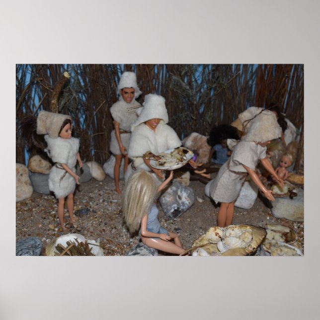 Poster De volta da caça. (Frente)