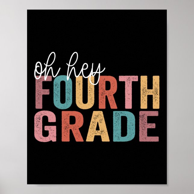 Poster De Volta Para O Professor De Estudantes. (Frente)