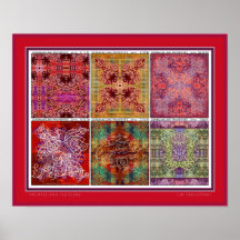 Poster de Volutes e Festoons