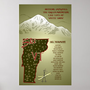 Poster de VT de esqui