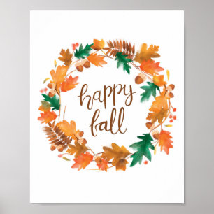 Poster de Wall Art Feliz