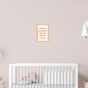 Poster de Wall Art para Kids Room (não enquadrado)