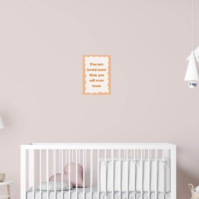 Poster de Wall Art para Kids Room (não enquadrado) (Berçário 2)