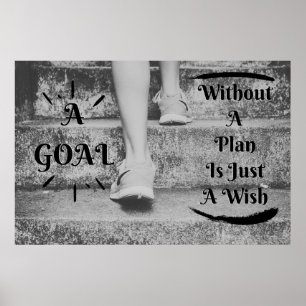 poster de Wall art Positivo "Meta"