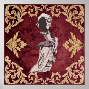 Poster de Wall Art Vitoriano