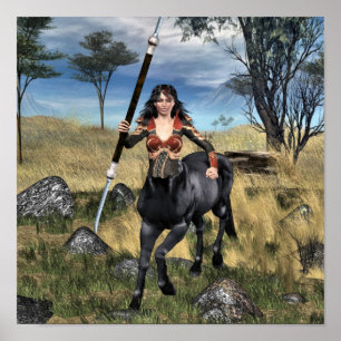 Poster de Warrioress do centauro