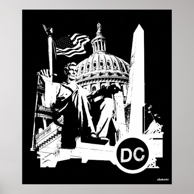 Poster de Washington DC (Frente)