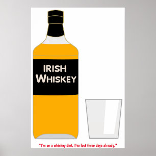 Poster de Whiskey irlandês