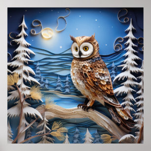 Poster de Winter Owl