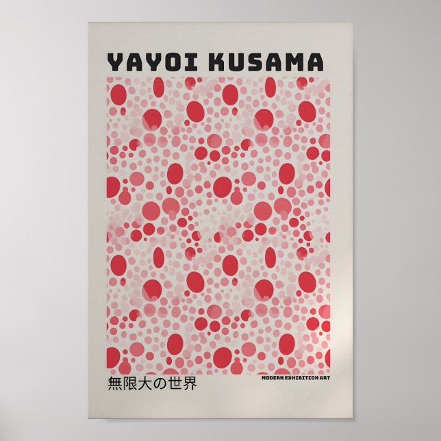 Poster de Yayoi Kusama - Abstrato Yayoi Kusama Imp (Frente)
