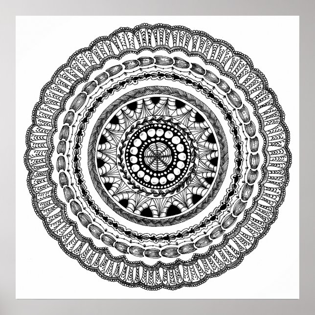 Poster de Zendala "Queste" (Frente)