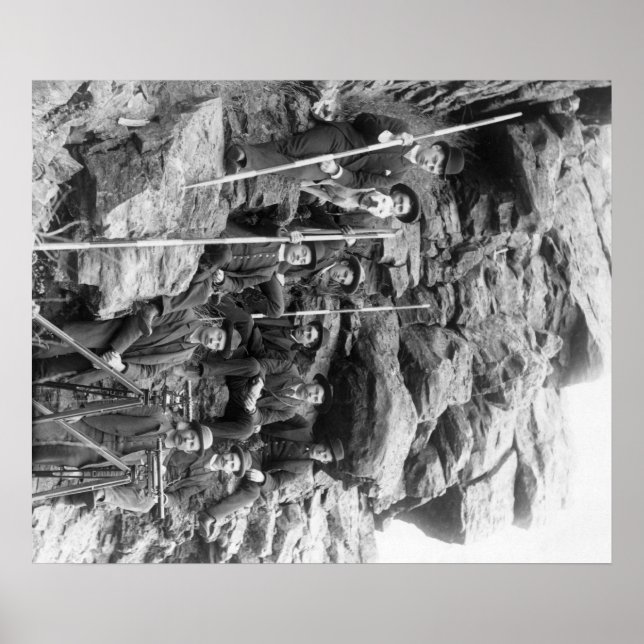 Poster Deadwood Central Railroad Engenheiro Corps (Frente)