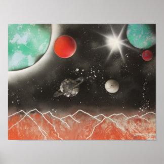 Póster "Death Star" / Artista: Ben Anders