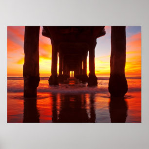 Póster Debaixo do cais de Manhattan Beach