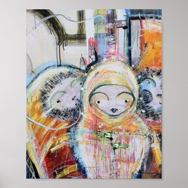 Póster Debate sobre o sacrifício da inocência (Frente)