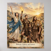 Deborah, Gideão, Sansão - Heróis dos Juízes