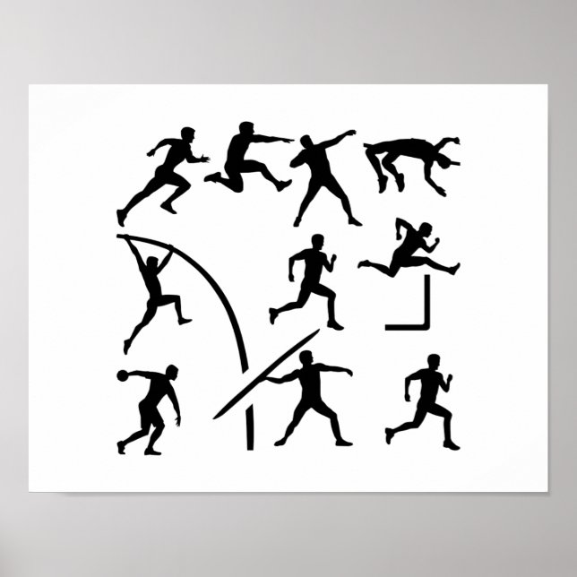 Póster Decatlo (Frente)