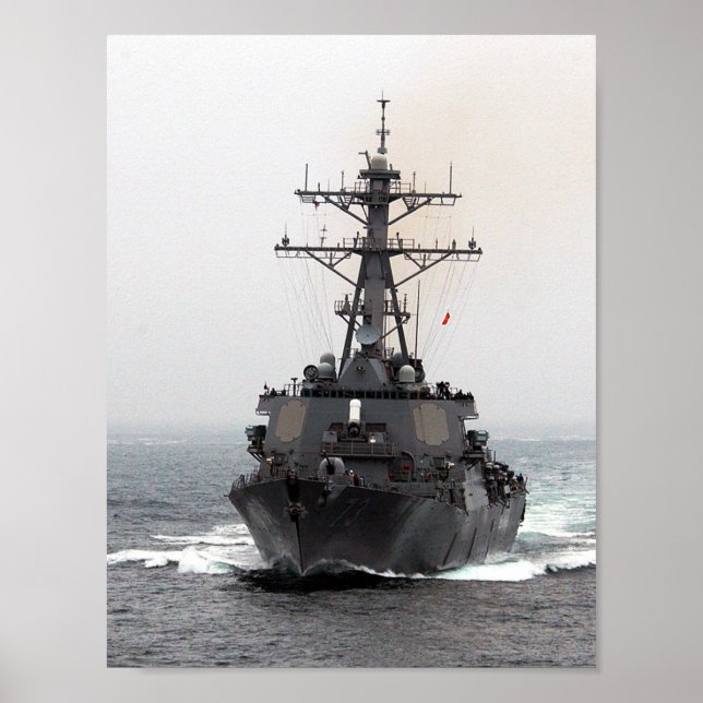 Poster Decatur (DDG 73) (Frente)