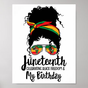 Poster Décima Junta Celebrando a Liberdade Negra Meu Aniv