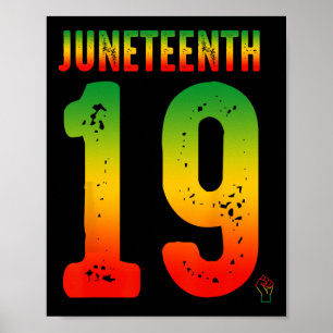Poster Décima Junta de Ancestrais Afro-Americanos Freedo