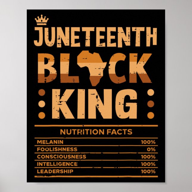 Poster Décima Junta de Black King Nutrition Fata Melanin  (Frente)