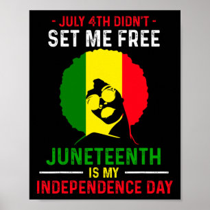 Poster Décima Junta Liberta Bandeira Negra-Americana Pr