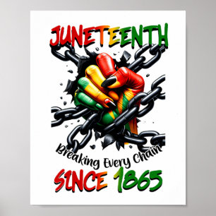 Poster Décima Junta Quebrando Cada Cadeia Desde 1865