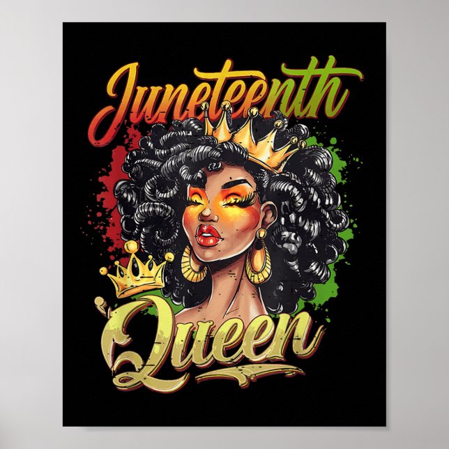 Poster Décima Junta Rainha Negra Vibes Funny 1865 (Frente)
