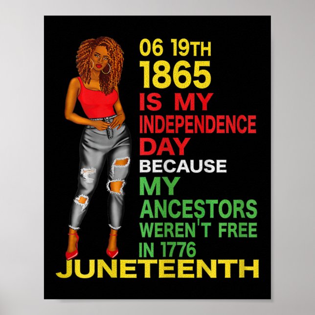 Poster Décima Junta São As Mulheres Negras Grátis No Dia  (Frente)