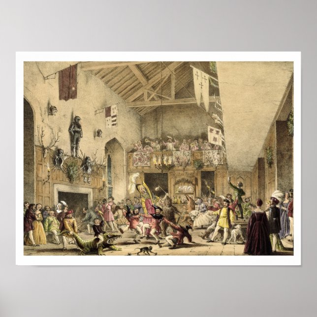 Póster Décima Segunda Noite de Revolução no Excelente Hal (Frente)