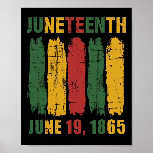 Poster Décima Sétima Bandeira Africana Para Orgulho Si Da (Frente)