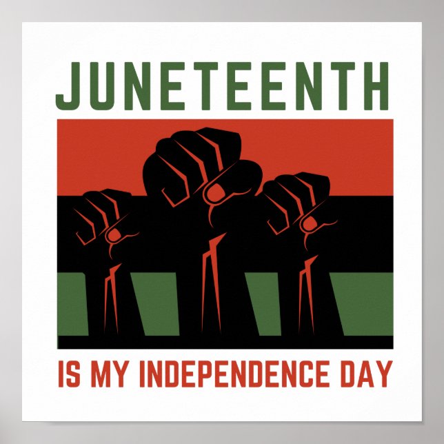 Poster Décimo De Junho É O Meu Dia Da Independência (Frente)